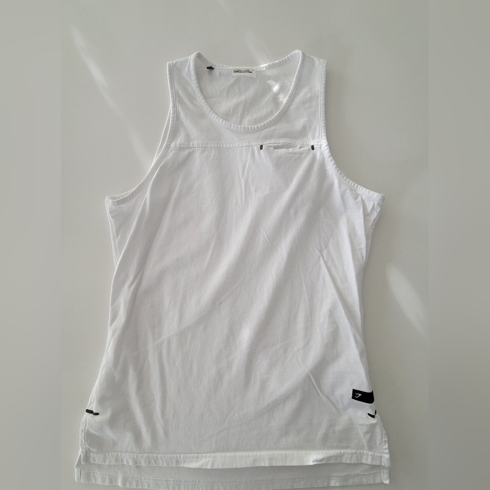 Gymshark Classic White Tank Top
